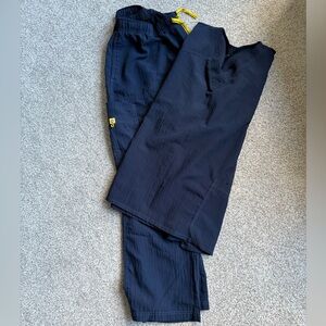 Men's Dark Blue Cargo Pants and Top